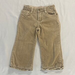 The Children's Place Tan Corduroy Pants w/ ruffled hem